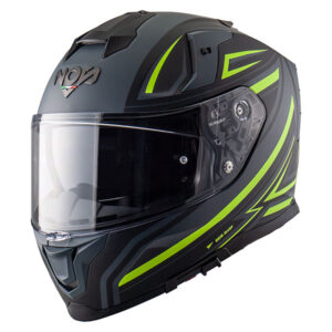 NS-10 Full Face - Fastback Flour Yellow Matt, xxl