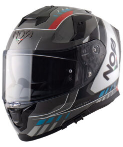 NS-10 Full Face - Mig Red/Blue, xxl