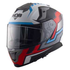 NS-10 Full Face - Sonic Blue Red, xxl