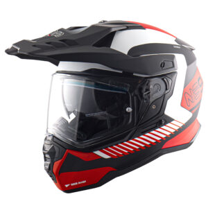 NS-9 Full Face Mirage Red Matt