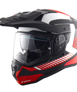 NS-9 Full Face Mirage Red Matt